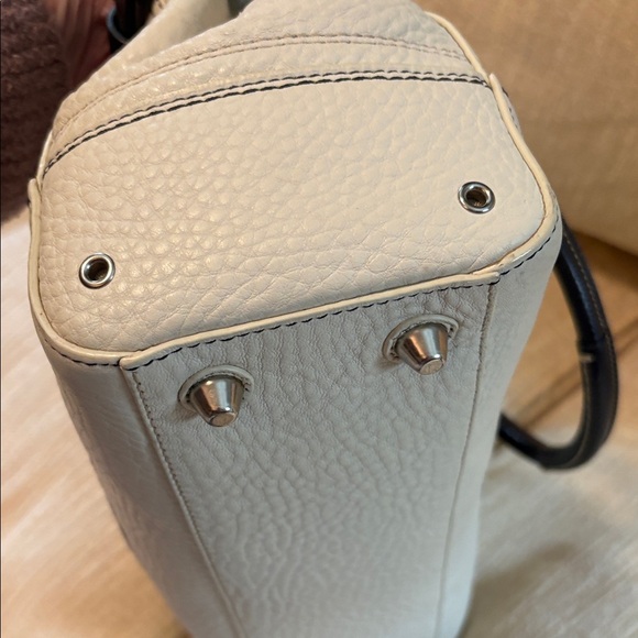Coach Black and Cream Shoulder Bag - Picture 6 of 14